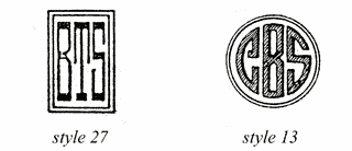 monogram styles